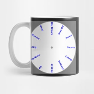 Bedroom Sleep Wall Mug